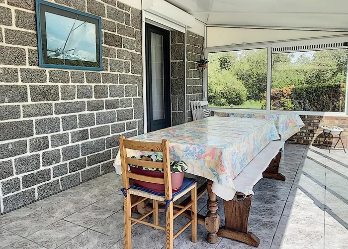 Vakantiehuis Maison Calme Avec Jardin, Veranda, Proche Plage Et Commerces - Fr-1-361-145 Saint-Pair-sur-Mer